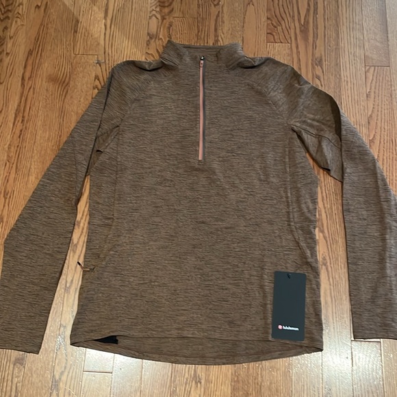 LULULEMON MENS SURGE WARM HALF ZIP JACKET SIZE L - Picture 3 of 7